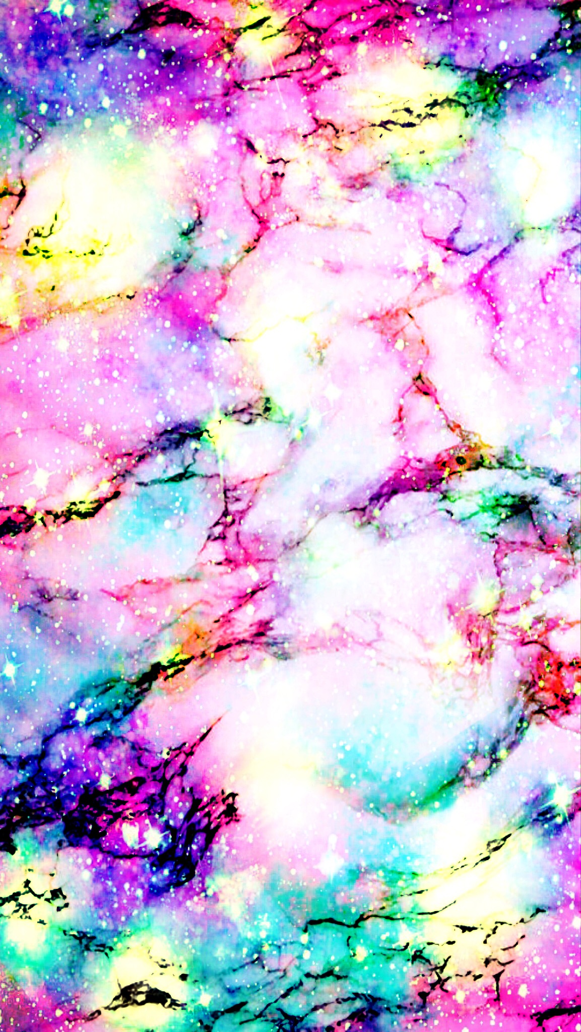 freetoedit marble glitter sparkle colorful galaxy cute...