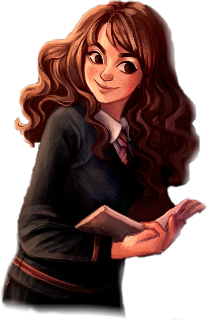 hermionegranger hermione harry sticker by @eleonoraaaah.