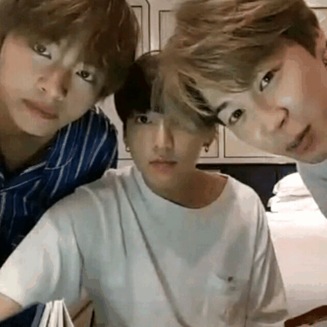 bts jungkook jimin taehyung - GIF by kim_jungkook97