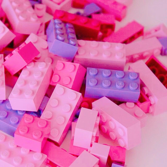 背景 ピンク 紫 ブロック かわいい ゆめかわいい オシャレ Image By Me