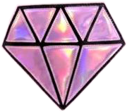 art diamond holographic photography sticker by @xnishx