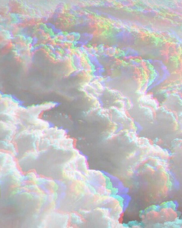 rainbow clouds  aesthetic  background freetoedit 