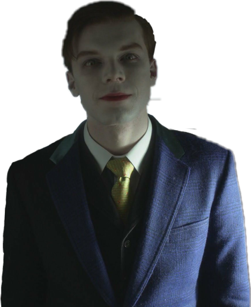 gotham-gothamcity-jeremiahvaleska-sticker-by-lostallsanity