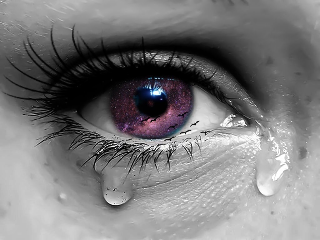 freetoedit eye tears cry - Image by Antje