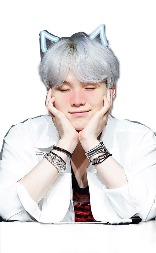 bts yoongi suga  sugar  cute  edit  Sticker by Luan