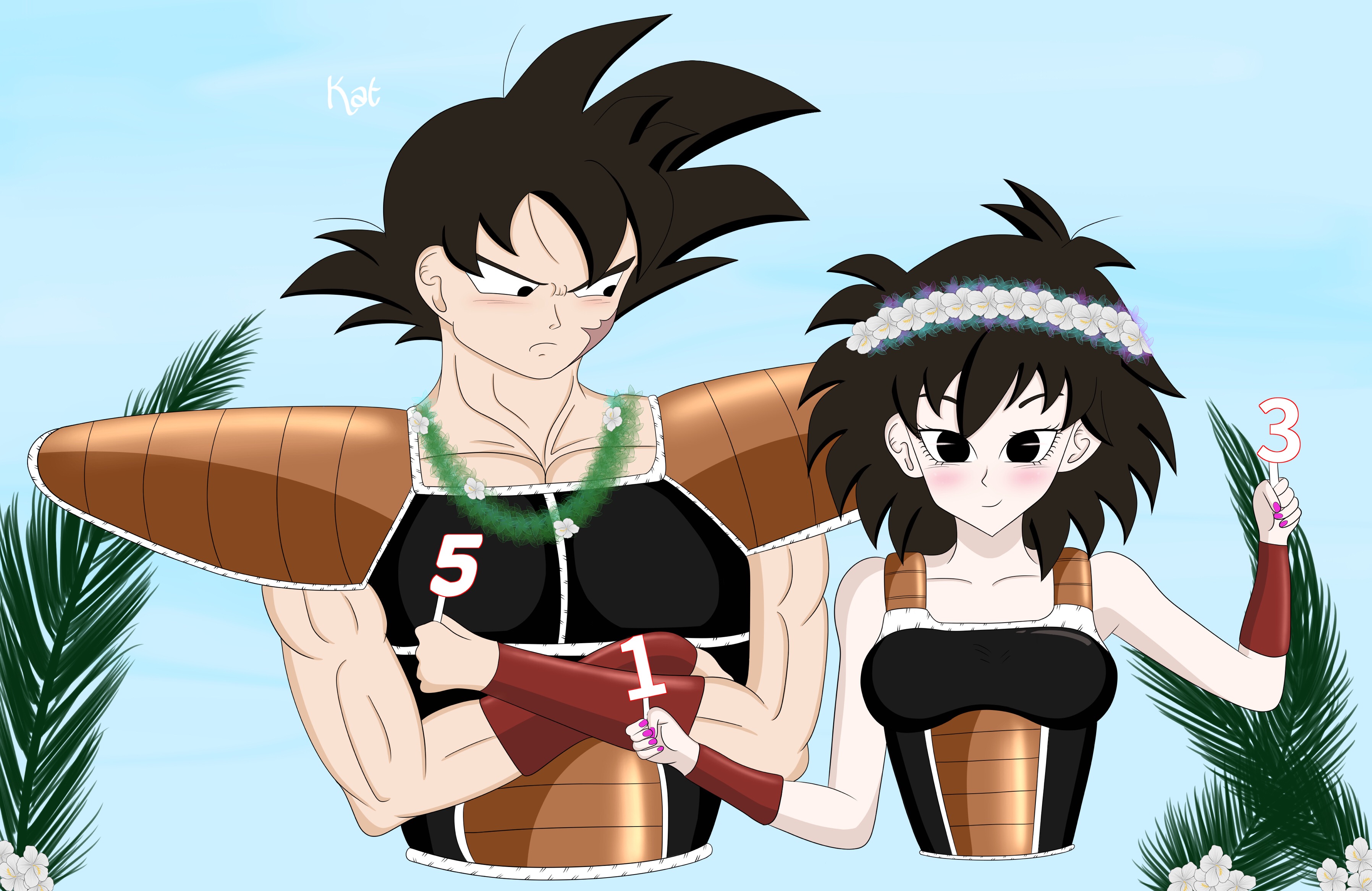 This visual is about bardock gine dragonballz dragonball art #bardock #gine #dragonba...