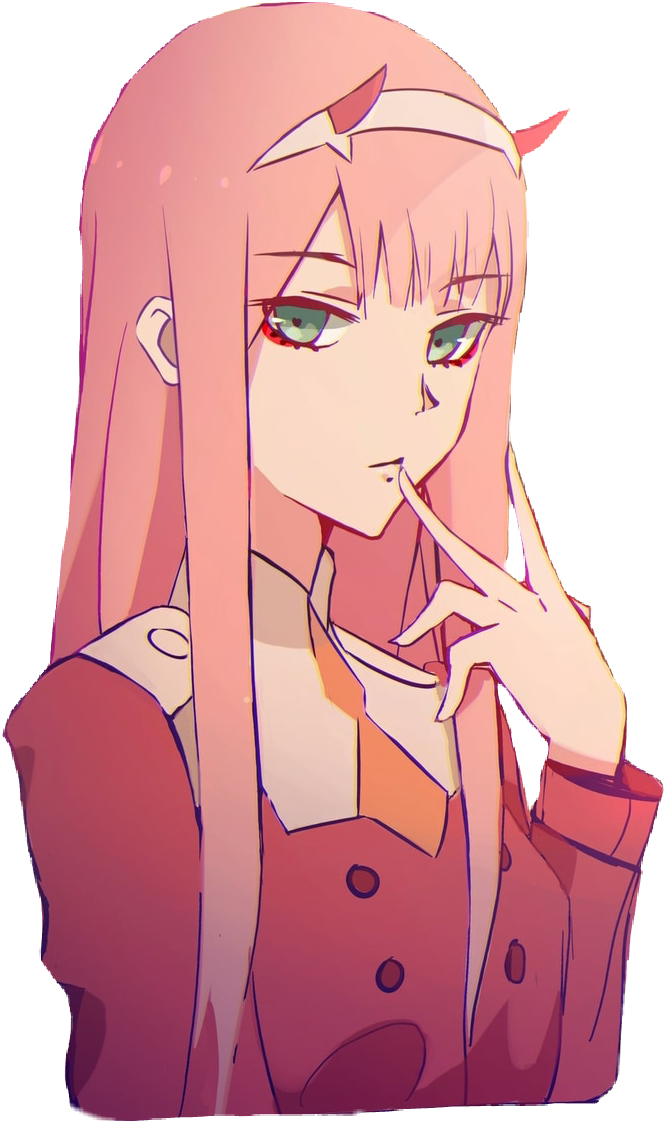 Как нарисовать zero two