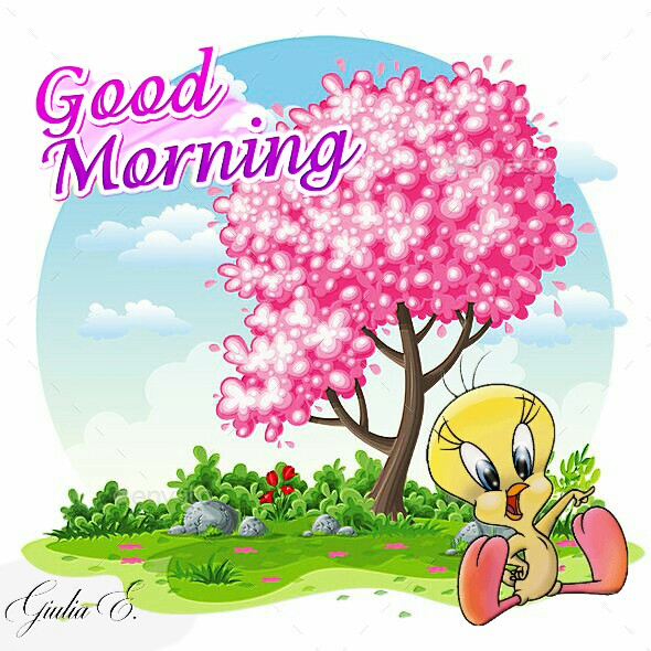 Newest For Good Morning Tweety Bird Images | Alison Illustration