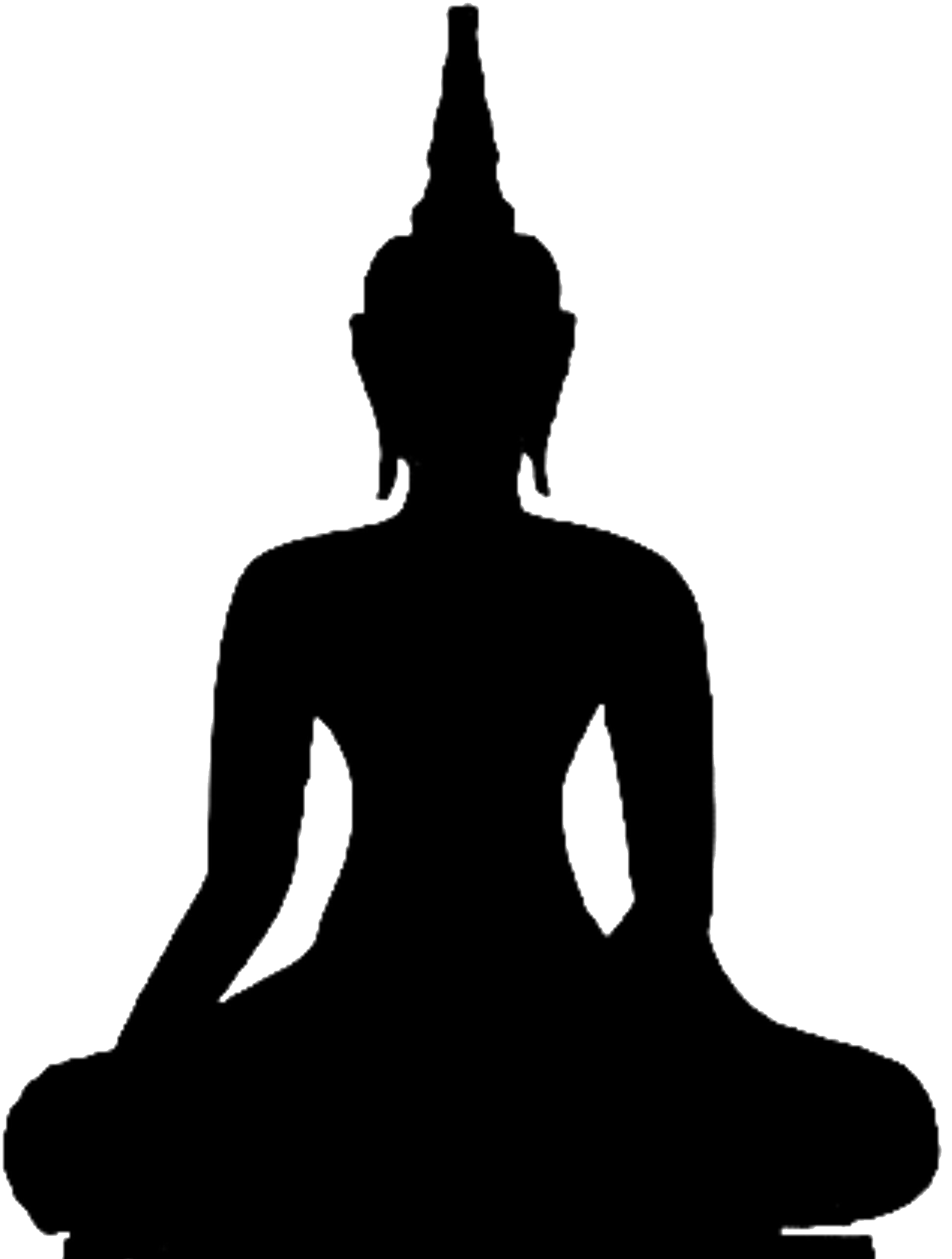 buddha silhouette freetoedit sticker by @theexperimentrice
