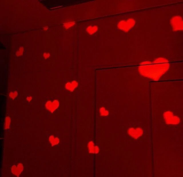 photo Red And Pink Aesthetic Heart red hearts heart image by aesthetic