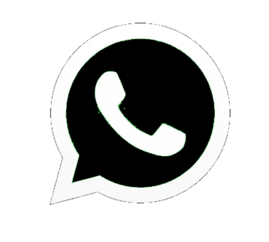 whatsapp logo png hd black and white