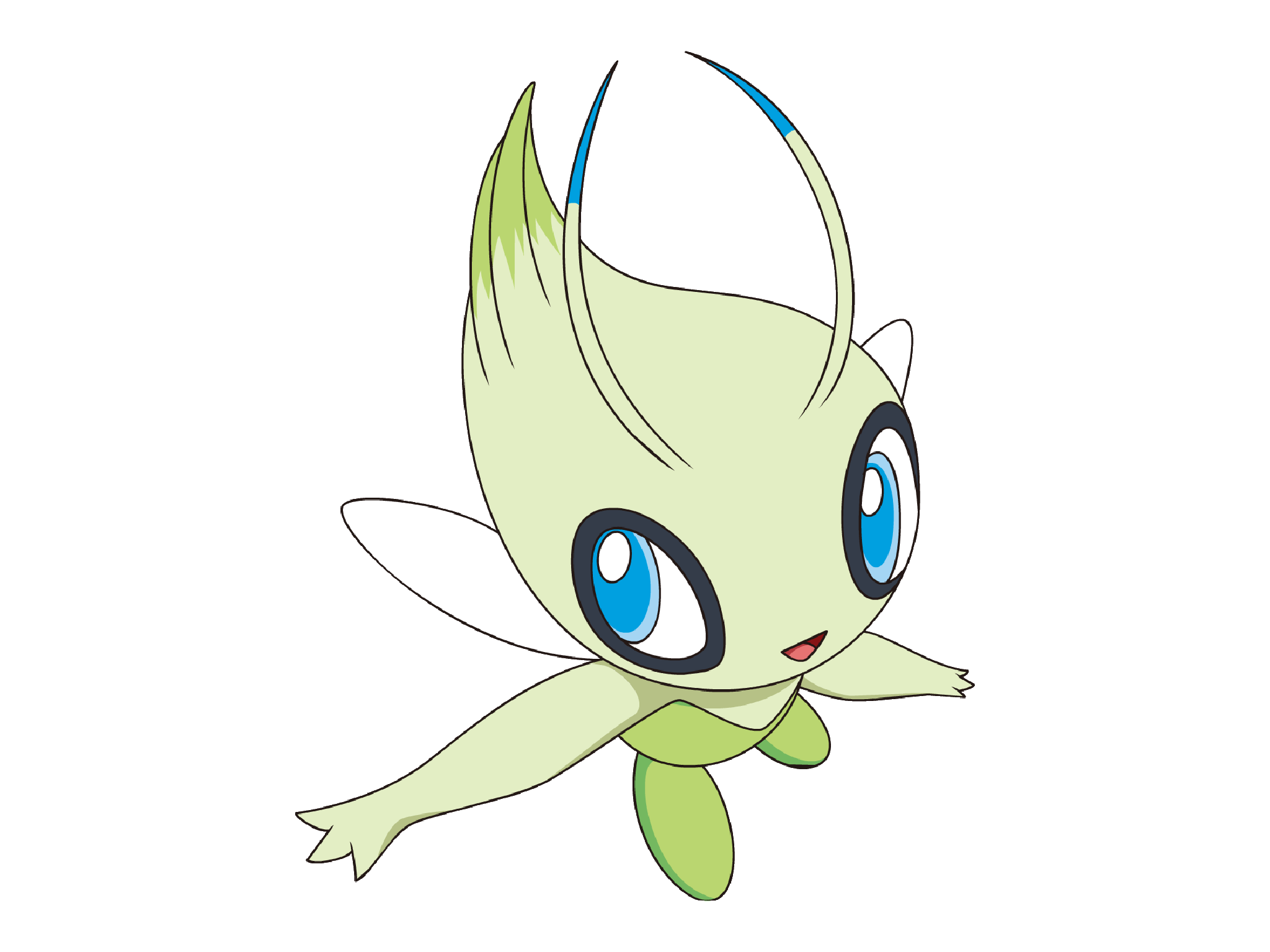 colorpaint draw celebi pokemon sticker by @marshmallowbaby