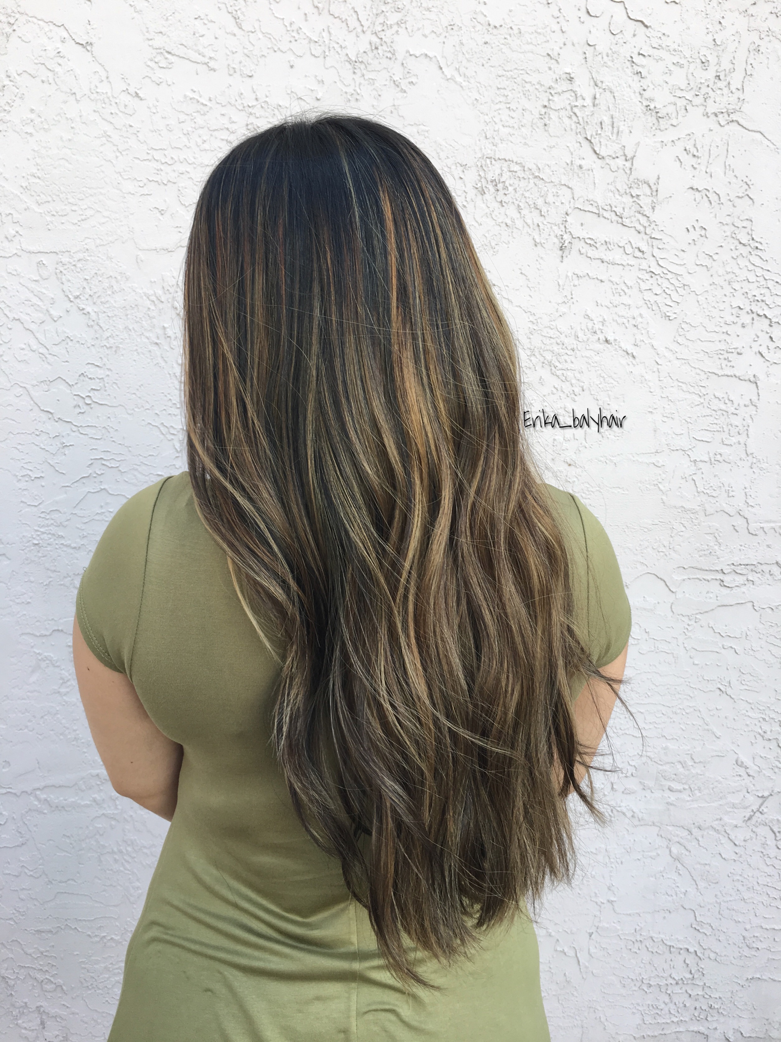 Houstonpasadenabalayageombrehairhairlowlightserika Baly
