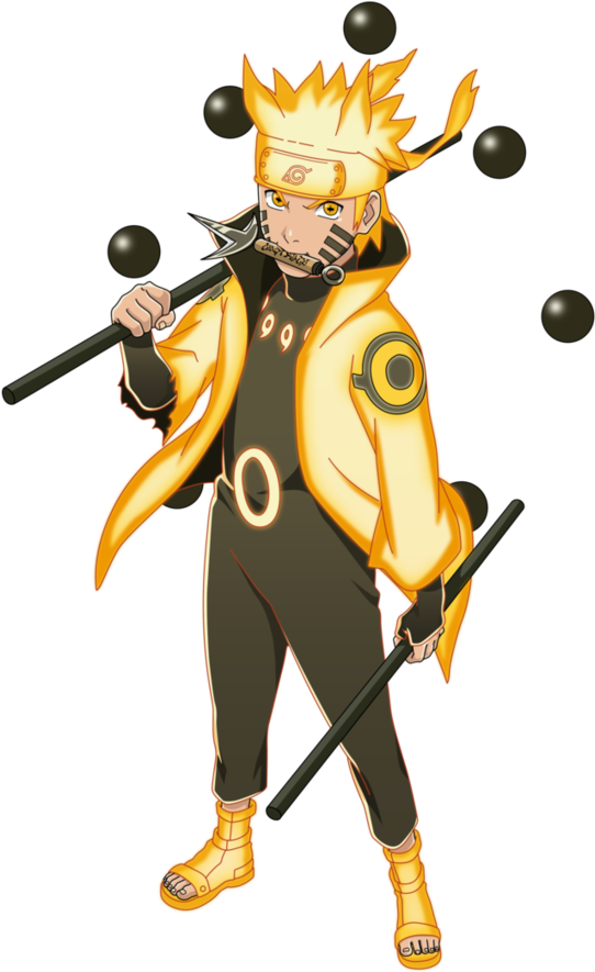 naruto narutouzumaki hokage kurama sticker by @anemepics