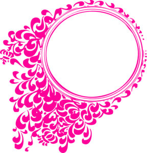pink hotpink frames frame round sticker by @jessicaknable