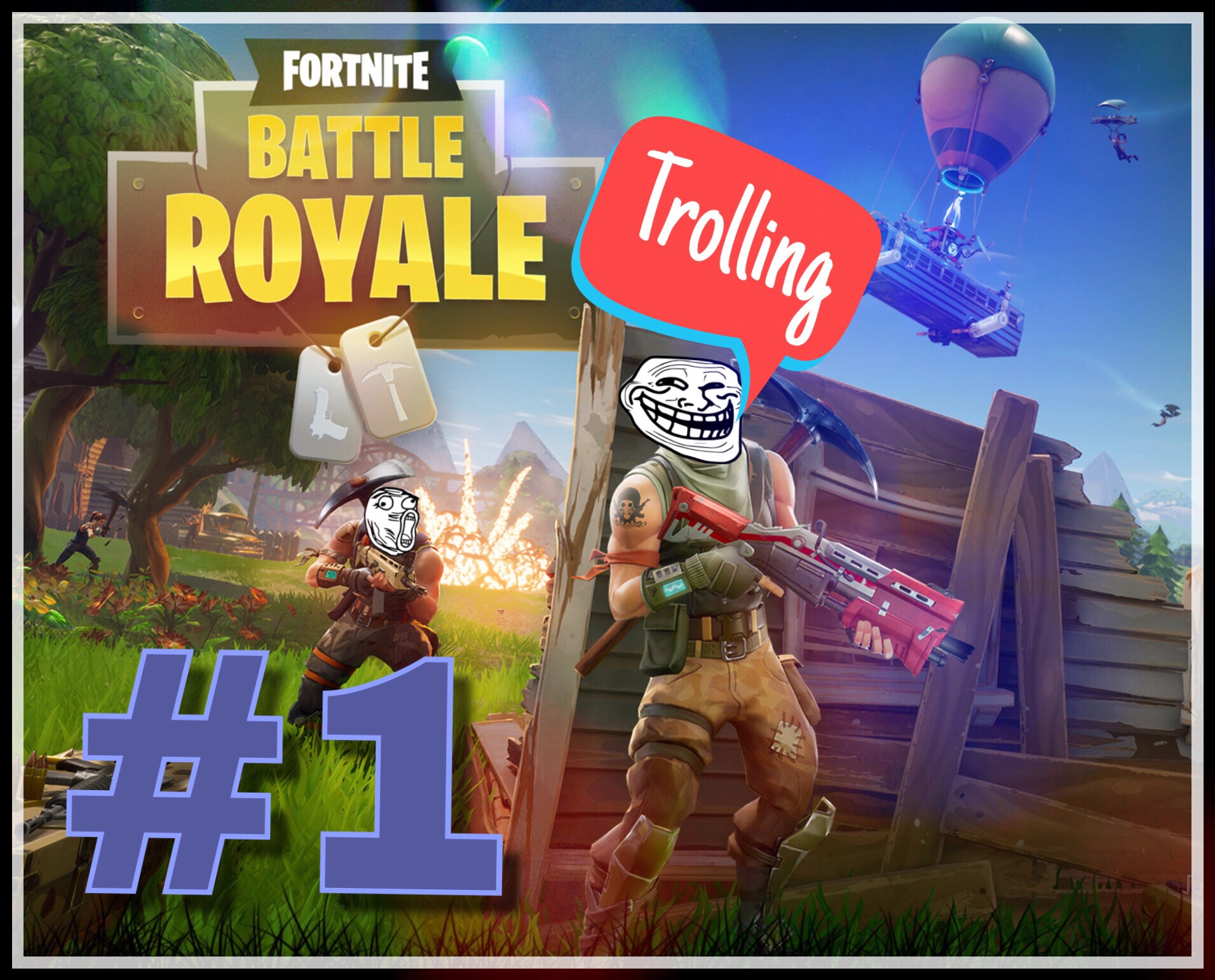 fortnitelife image - fortnite trolling thumbnail