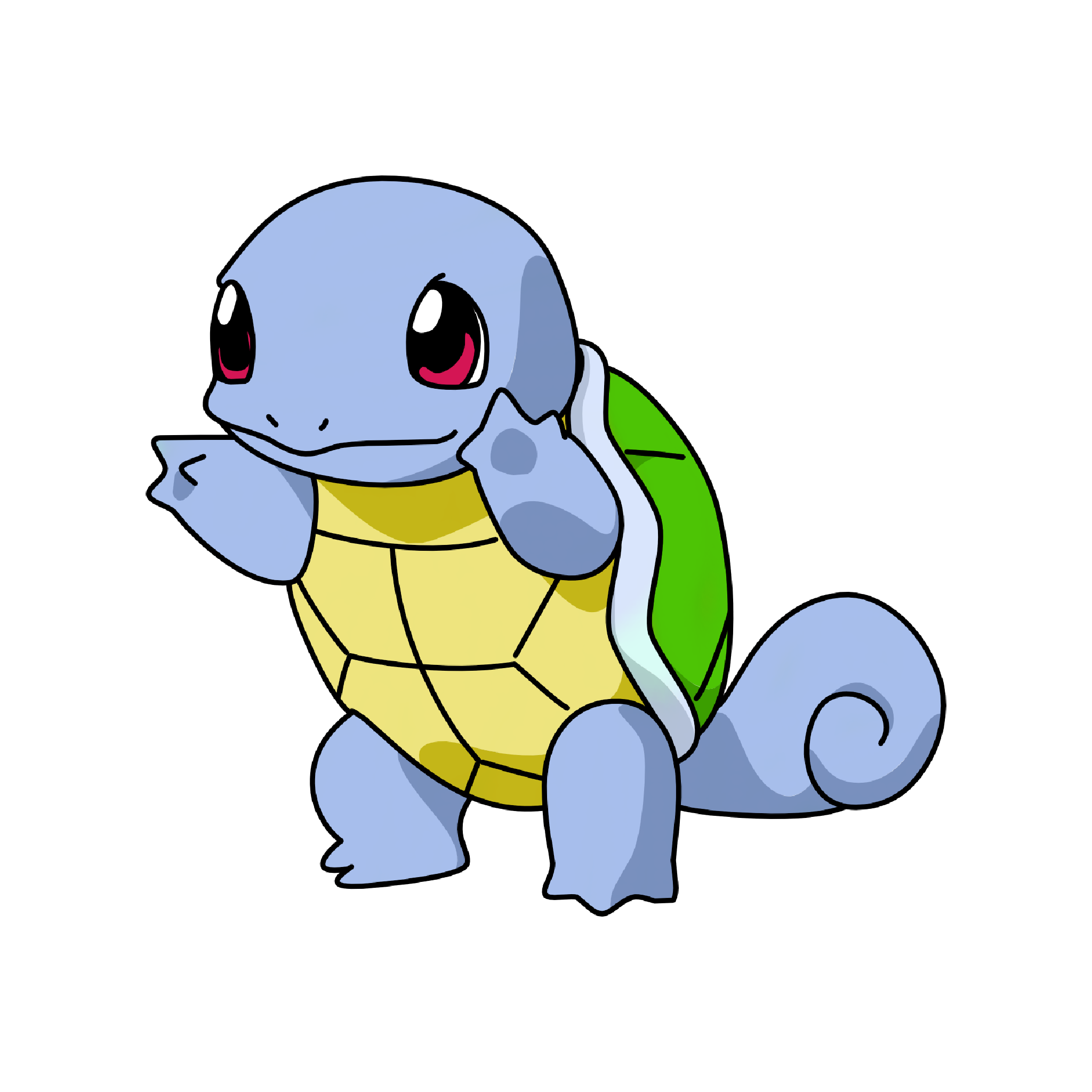This visual is about colorpaint draw pokemon shiny squirtle freetoedit #pok...