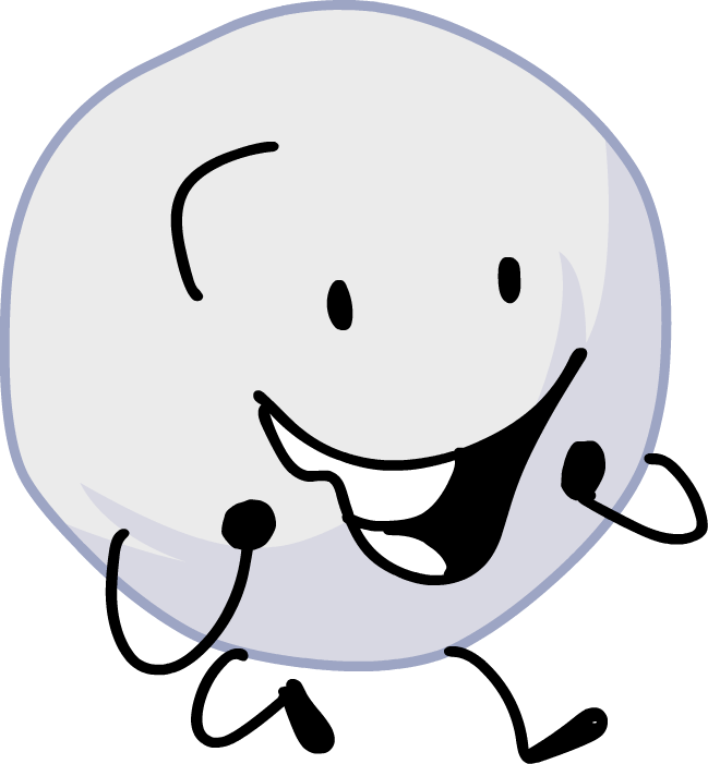 snowball bfb freetoedit #snowball sticker by @fnaffanplush2