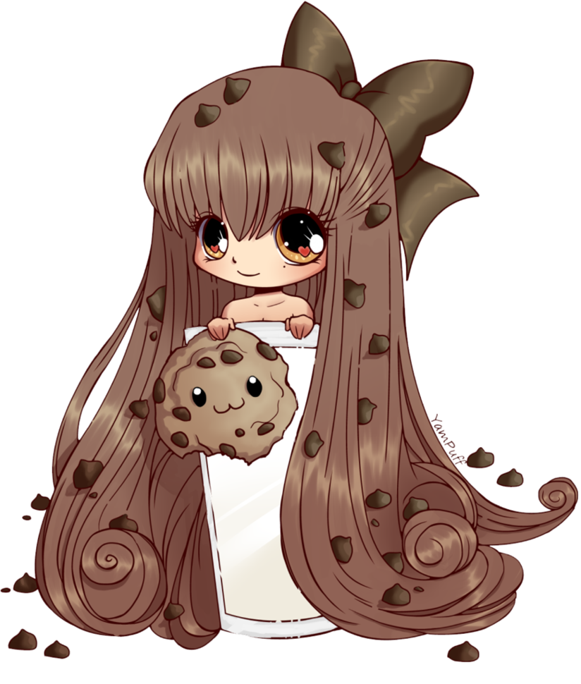 Scchocolate Chocolate Girl Milk Sticker By Davbeledits 