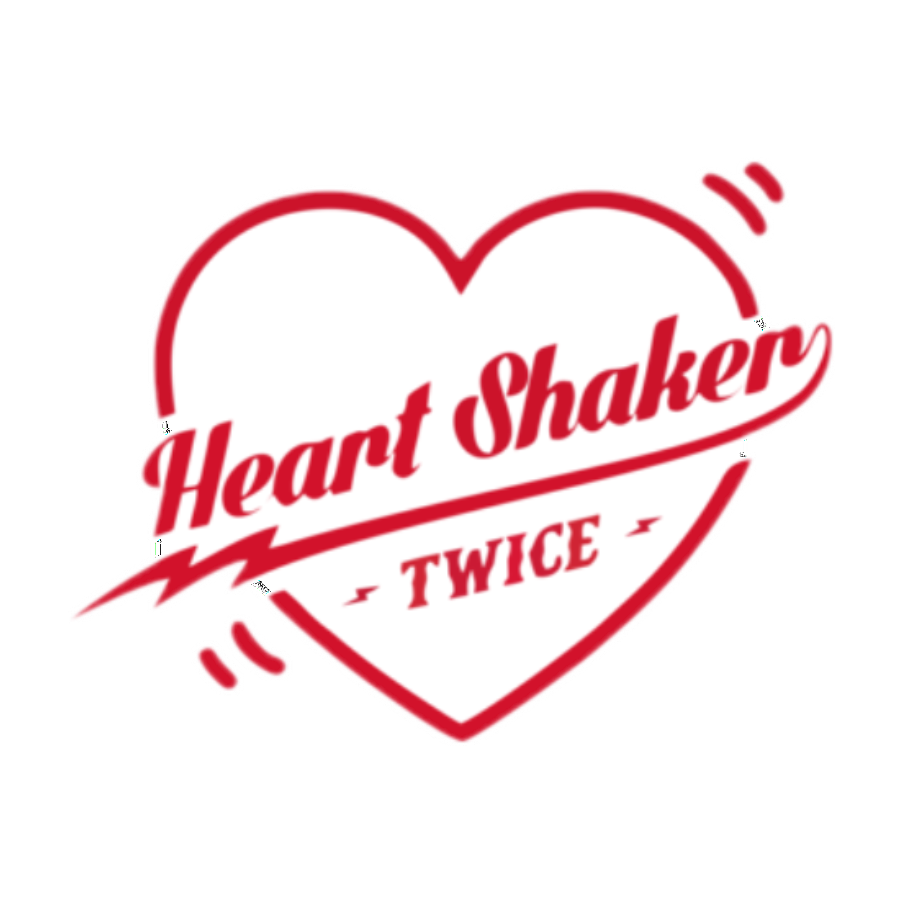 Twice Heart Shaker Sticker By 前芝真咲