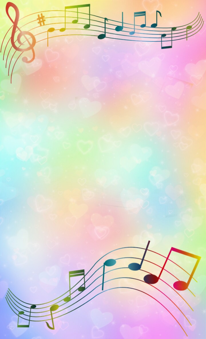 freetoedit rainbow background musical music frame top 