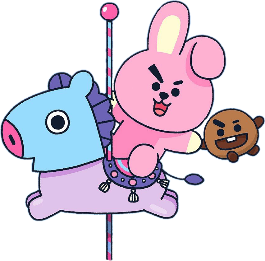 mang cooky shooky bts bt21 - Sticker by AESTHETIC