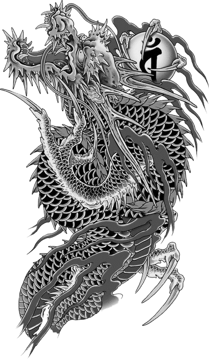 tattoo irezumi dragon dragonballz sticker by @eddytward