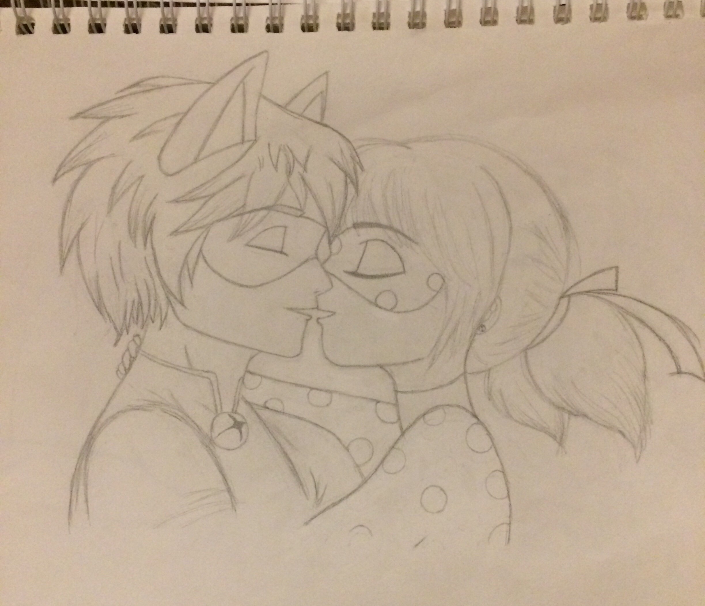 So I Love Ladybug And Chat Noir I Drew This Awhile Bac