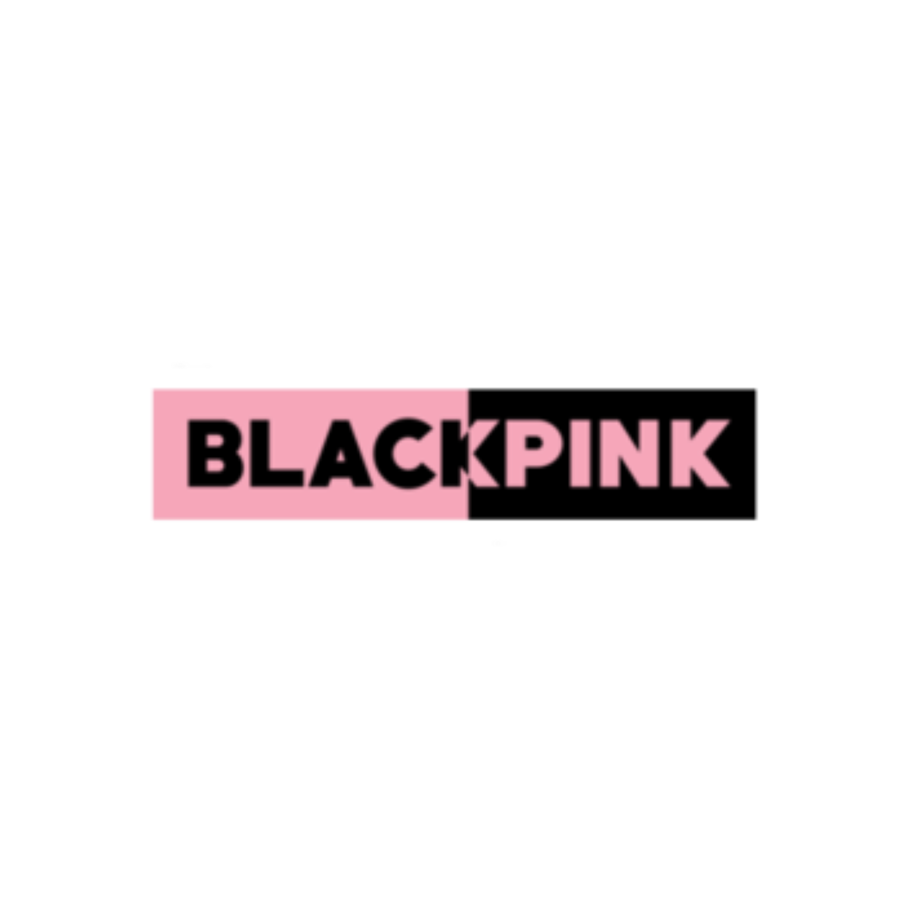 ロゴblackpinkかわいい韓国pink文字ゆめかわいい - Sticker by ウシ
