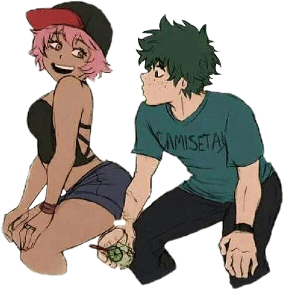 This visual is about midoriya izuku deku midoriyaizuku ashidomina freetoedi...