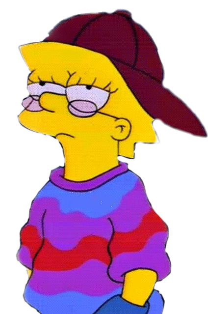 lisa simpson aesthetic mood pfp lisasimpson simpsons...