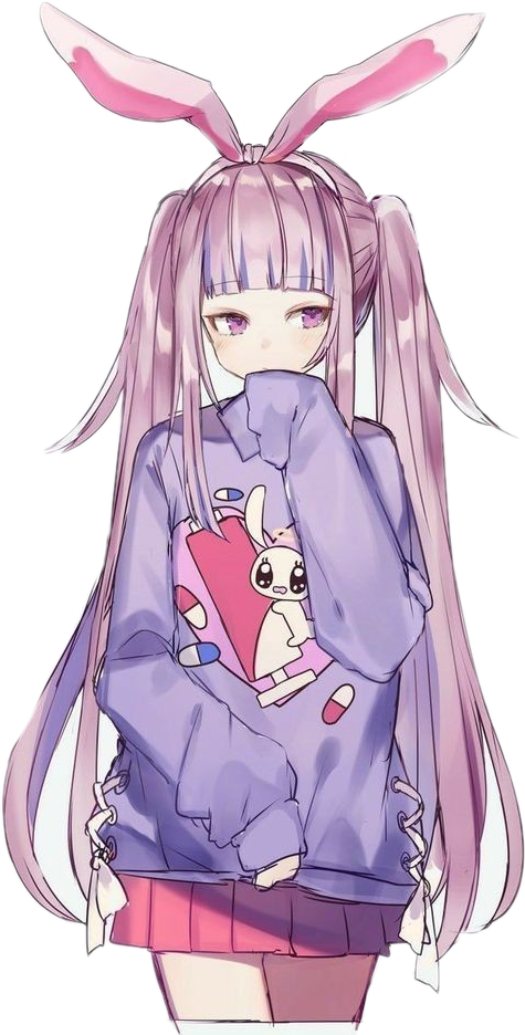 Cute Anime Girl Rabbit gambar ke 19