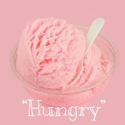 freetoedit icecream pinkaesthetic hungry