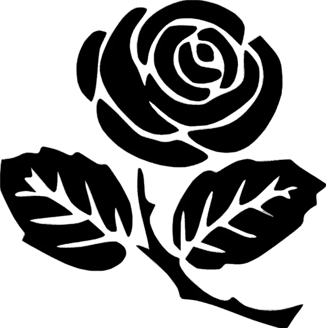 シルエット Silhouette 薔薇 バラ 花 Sticker By し ょ う ゆ シルエット Silhouette 薔薇 バラ 花 Sticker By し ょ う ゆ