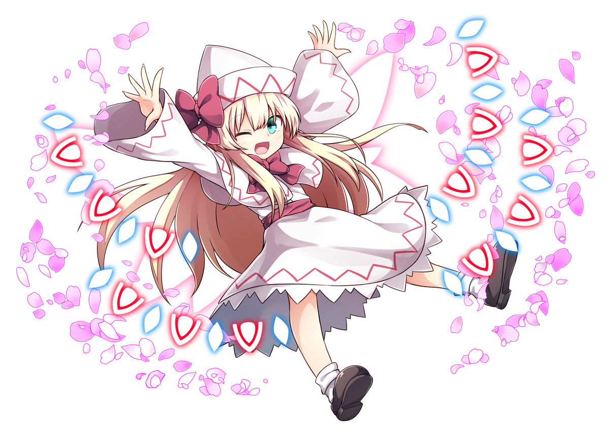 リリーホワイト 東方project パズドラ風 Freetoedit Sticker By Marudora131