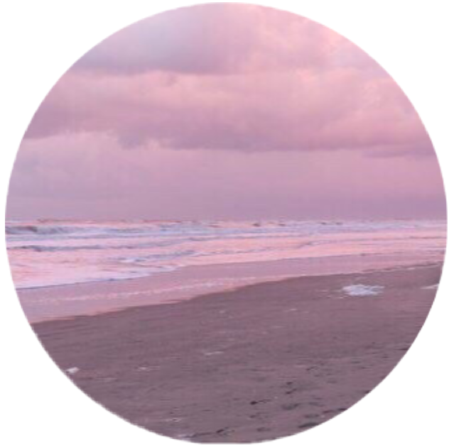 fondo circulo rosa playa amanecer sticker by @stro371