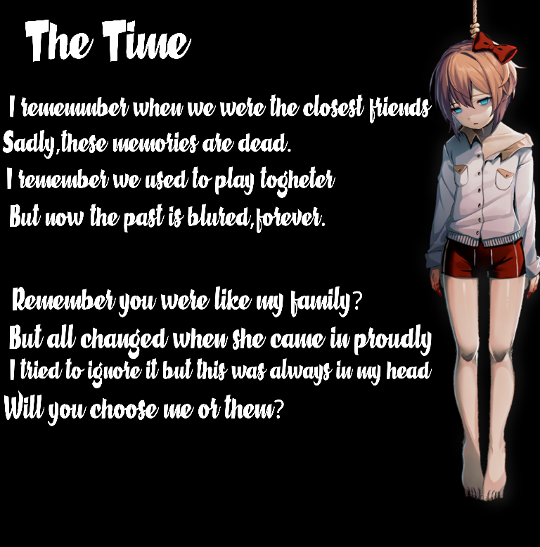 Freetoedit Ddlc Depression Sayori Image By Noeditsfornow