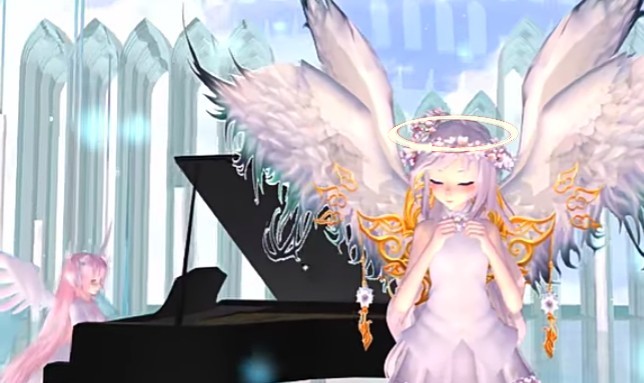 Freetoedit Ange Aureole Manga Fille 3d