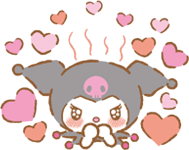 量産型量産隠しきれないオタクかわいいサンリオくろみクロミクロミちゃん Sticker By 𝒜 量産型量産隠しきれないオタクかわいいサンリオくろみクロミクロミちゃん Sticker By 𝒜