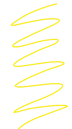 sticker yellow swirly swirl scribble freetoedit