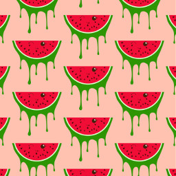 freetoedit wallpaper background watermelon cute