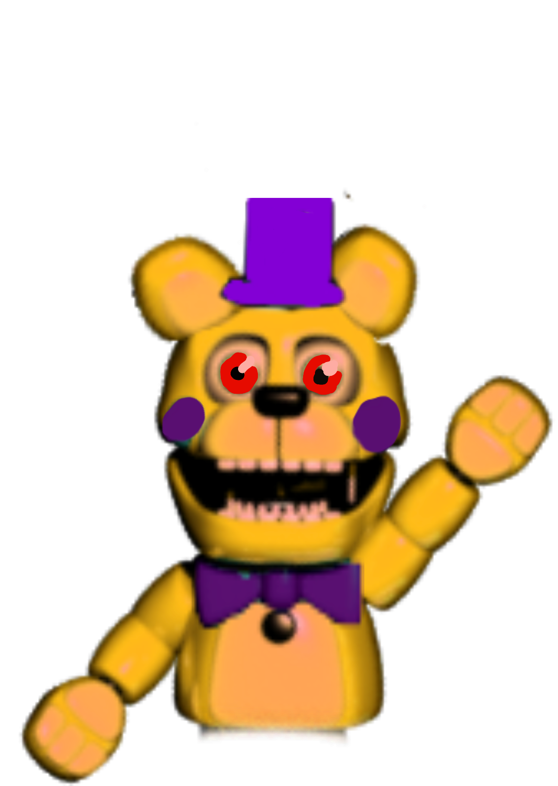 Fredbear Freetoedit Fredbear Hand Sticker By Ftfoxyfand