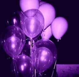 freetoedit ballons ballon purple aesthetic