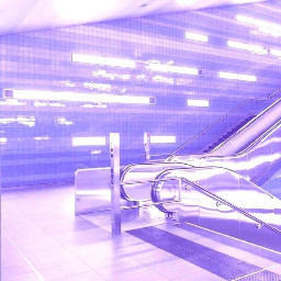 freetoedit city escalator purple building