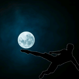 moon moonlight spaceball goal soccer freetoedit