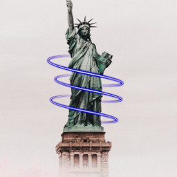 freetoedit glowline usa liberty statue