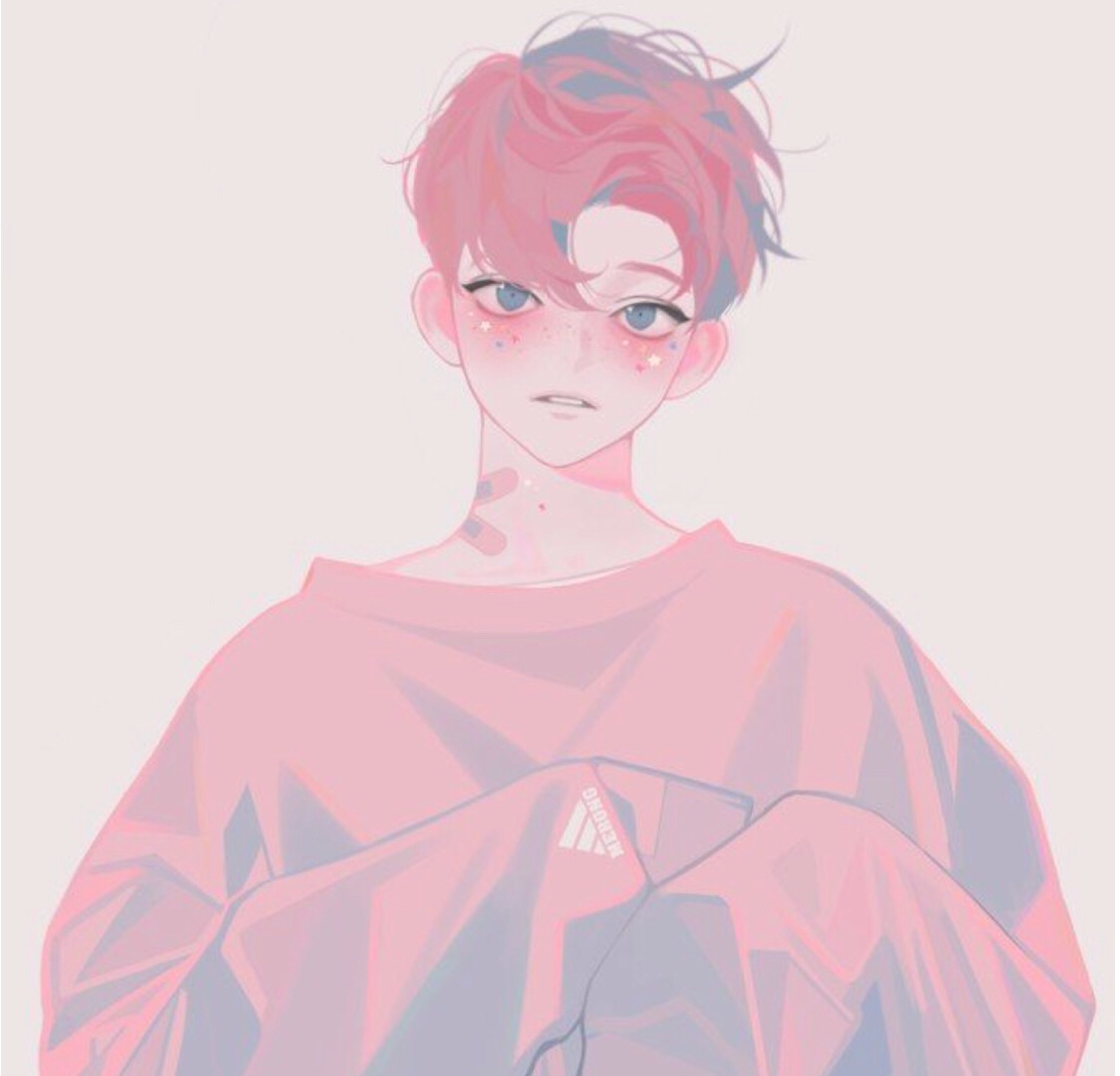 Anime Boy Pink Hair - Curly Haired Anime Girl, HD Png Download ,  Transparent Png Image - PNGitem