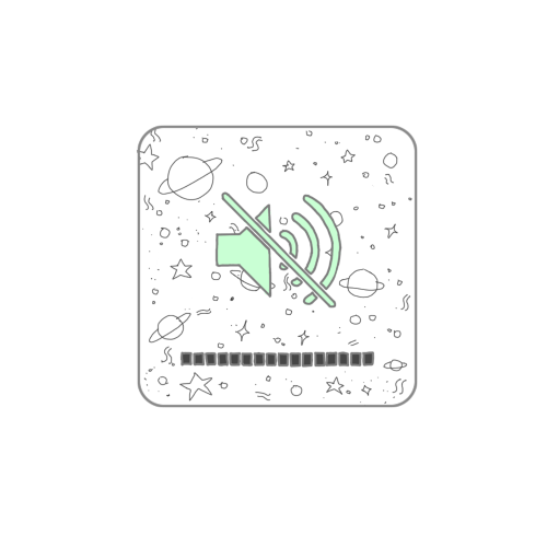 aesthetic volume music black green iphone space planets...