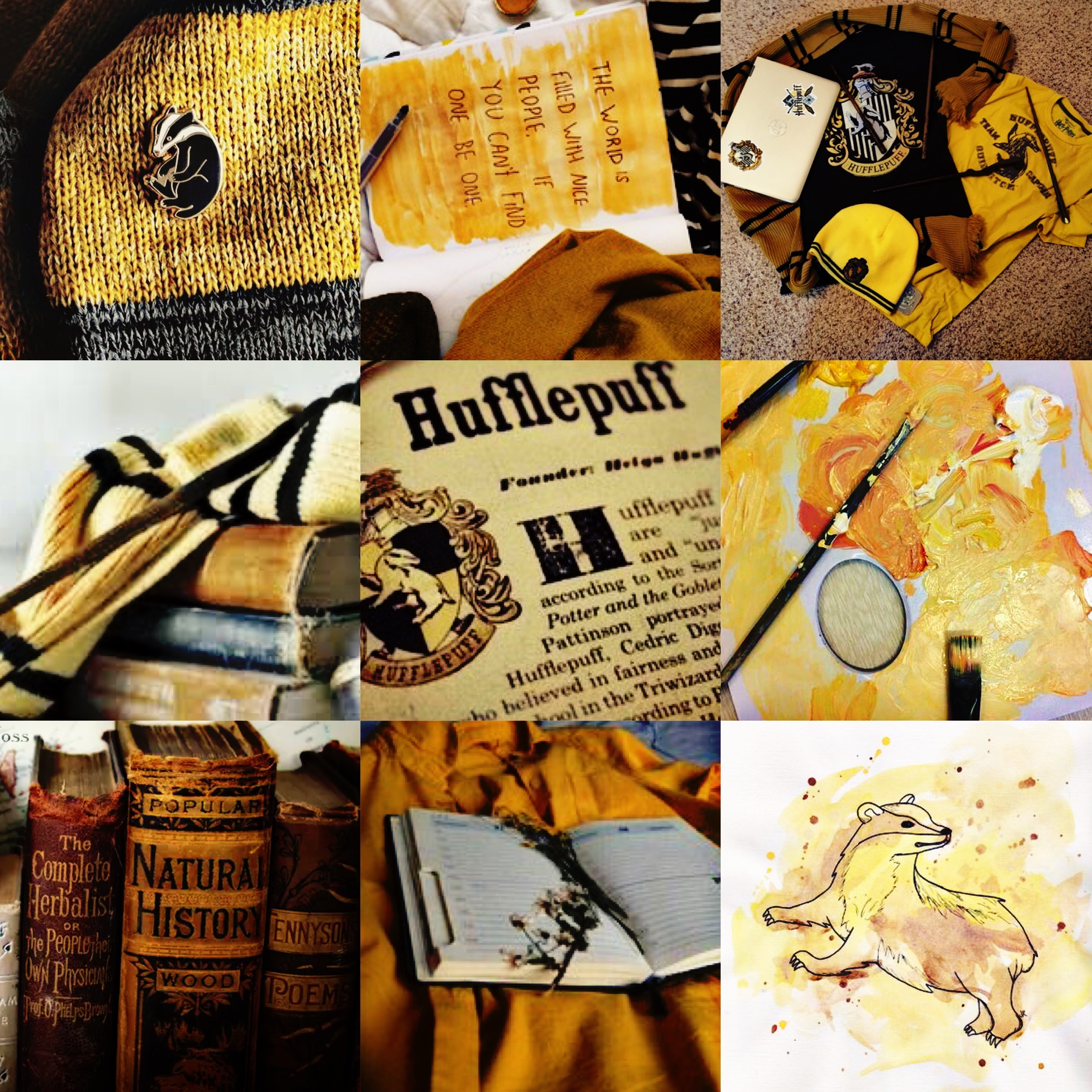Discover the coolest hufflepuff aesthetic #hufflepuff #aesthetic #yellow #b...