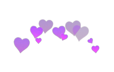 heartcrown purple aesthetic sticker heart freetoedit